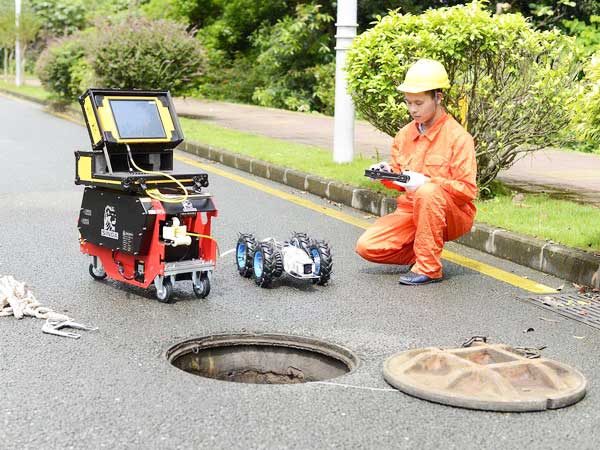 蛟河管道机器人检测